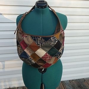 Tiganello patchwork shoulder bag, slight defects